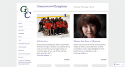Desktop Screenshot of grassrootstochampions.com